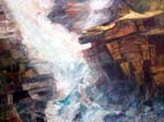 Contrepoint, huile sur toile 102cm x 122cm